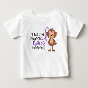 This Kid Supports Epilepsy Awareness Baby T-Shirt