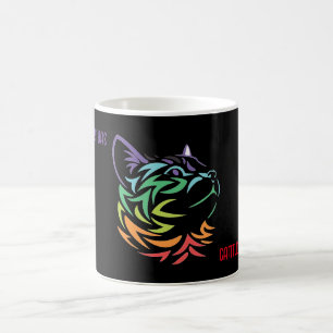 This Lady has Cattitude! Coffee Mug