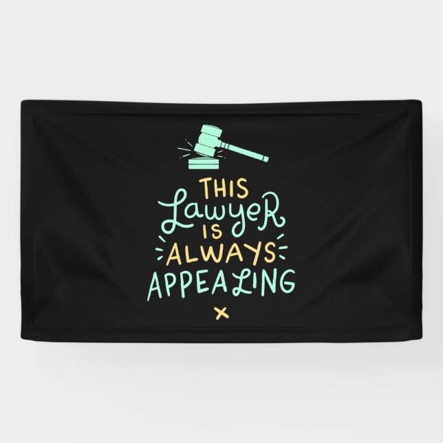 This Lawyer Is Always Appealing Banner (Horizontal)