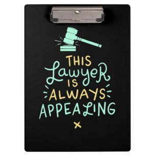 This Lawyer Is Always Appealing Clipboard