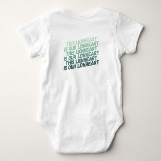 This Lionheart (Baby) Baby Bodysuit