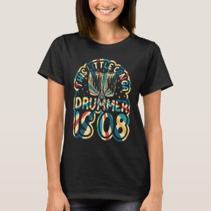 This Little Conga Drummer Is 8 Congas Party Conga T-Shirt