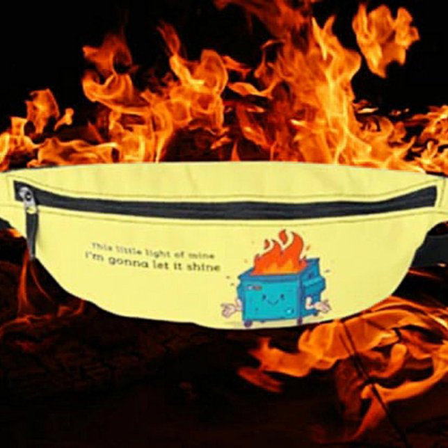 This Little Light: Dumpster Fire Design Bum Bags (Creator Uploaded)