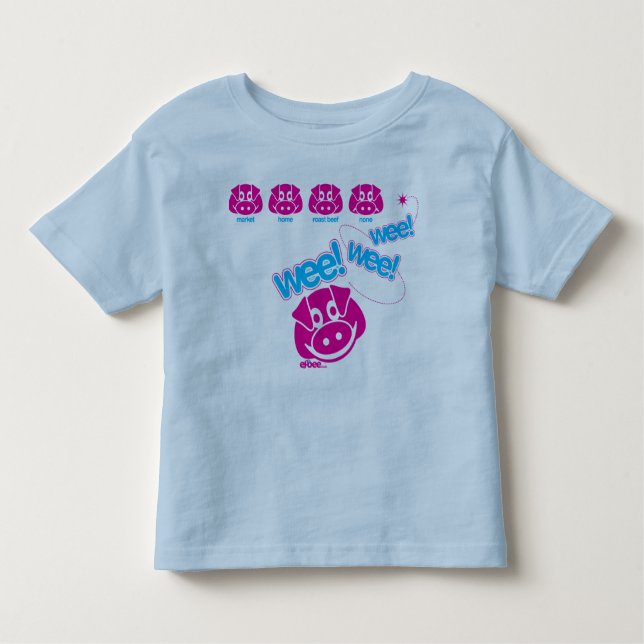 This Little Piggy Toddler T-Shirt (Front)