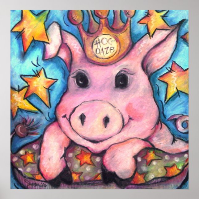 This Little Piggy Went to Hog Daze Poster (Front)