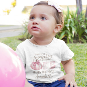 This Little Pumpkins 1st Birthday Toddler T-Shirt