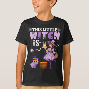 This little witch is 14 years old birthday T-Shirt