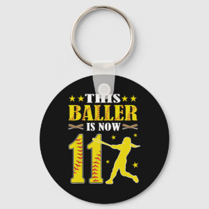 This Ller Is Now 11 Year Old Birthday Girl Softll Key Ring