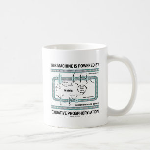 This Machine Powered By Oxidative Phosphorylation Coffee Mug