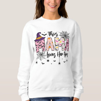 This Mama Loves Her Boos Halloween Sweater