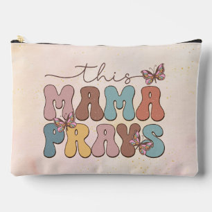 This Mama Prays Accessory Pouch