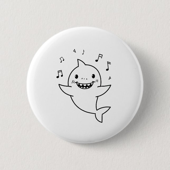 This Mama Shark Button Will Have Everyone Singing (Front)
