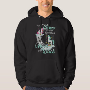 This Mamaw Loves Her Grandkids To The Moon And Bac Hoodie