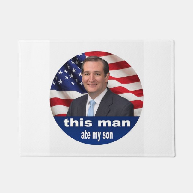 This Man Ate My Son Meme Doormat (Front)