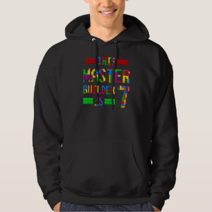 This Master Builder 7 Years Old Born 2015 Seventh Hoodie