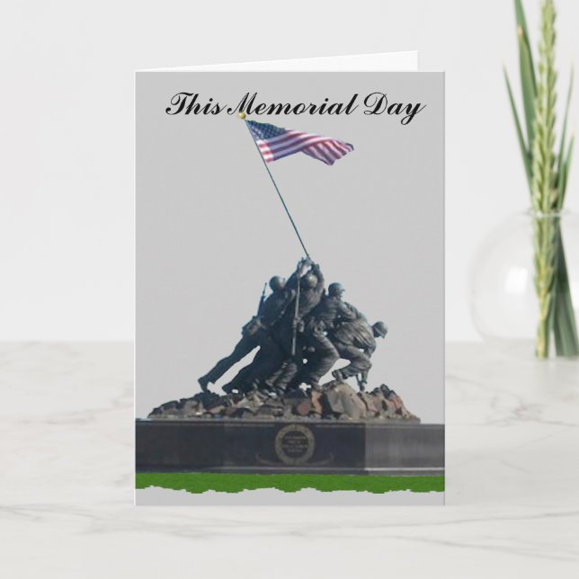 This Memorial Day Card (Front)
