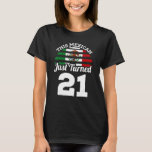 This Mexican Just Turned 21 Mexico 21st Birthday G T-Shirt<br><div class="desc">This Mexican Just Turned 21 Mexico 21st Birthday Gag Gift</div>