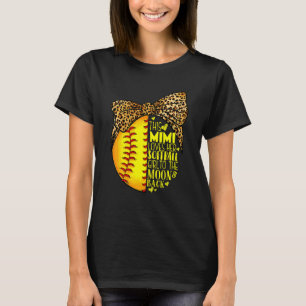 This Mimi Loves Her Softball Girl Mother's Day Leo T-Shirt