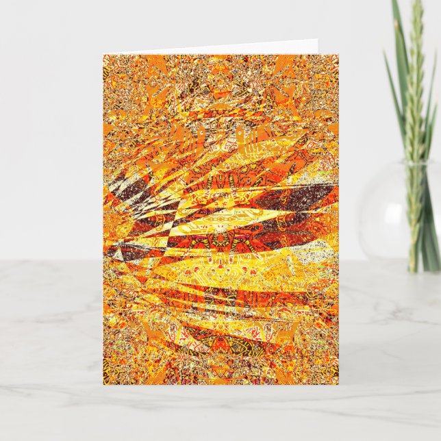 This Morning's Immolation Card (Front)