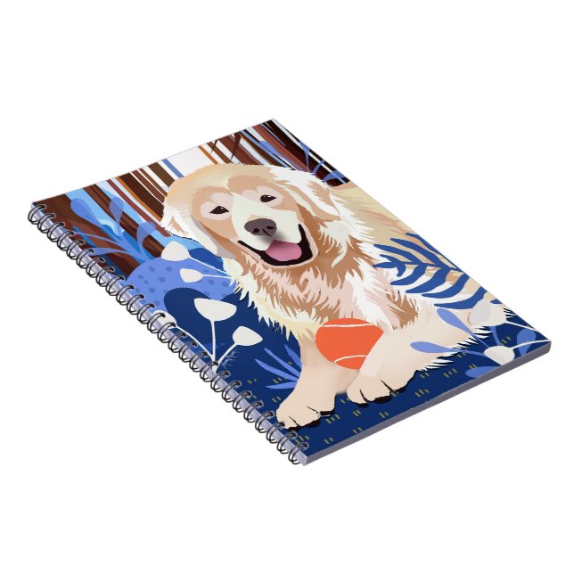 THIS MUCH IS TRUE Golden Retriever notebook (Right Side)