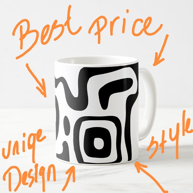 This mugs is iconic. Fashion, style, uniqe coffetm (Buy on zazzle)