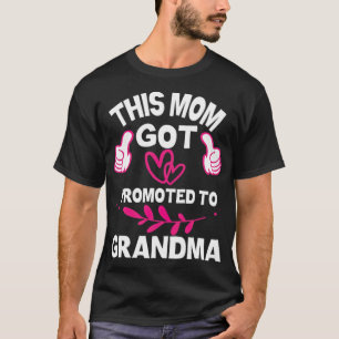 This Mum Got Promoted To Grandma horses mustang T-Shirt