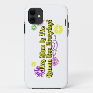 This Mum Is The Queen Bee Everyday Type Case-Mate iPhone Case