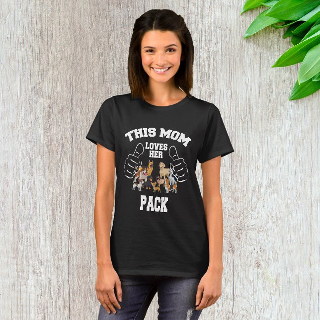 This Mum Loves Her Pack T-Shirt (Creator Uploaded)