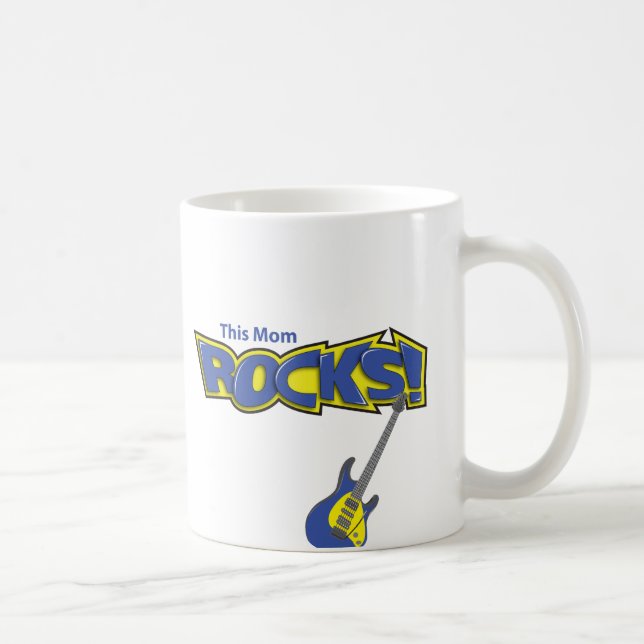This Mum Rocks Coffee Mug (Right)