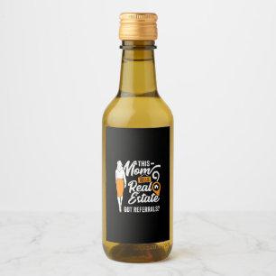 This Mum Sells Real Estate Wine Label