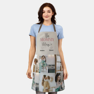 This Mummy Belongs To… Personalised Photo Apron