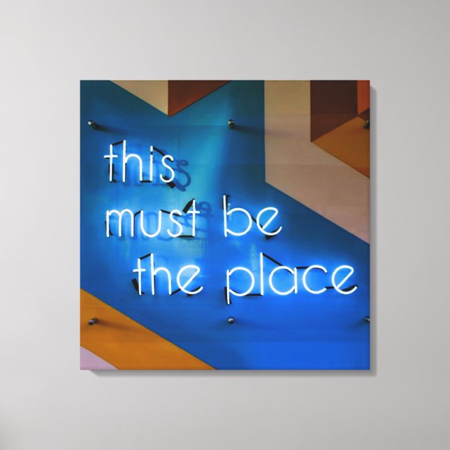 This must be the place NEON Sign Funny (Front)