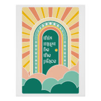 this must be the place retro door
