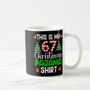 This My 67 Christmas Pajamas Funny Six Seven Meme  Coffee Mug