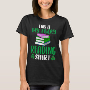 This My Lucky Reading Cool Reading Outfit Style T-Shirt