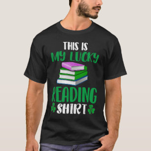 This My Lucky Reading Cool Reading Outfit Style T-Shirt