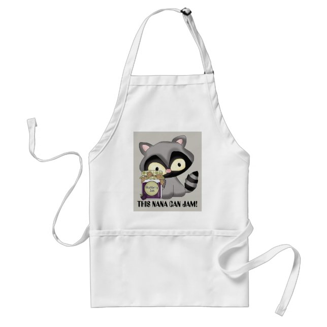 This Nana can jam add text canning apron (Front)