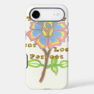 This New Year Looks Perfect Floral Text Art Print