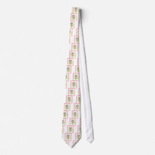 This New Year Looks Perfect Floral Text Art Print Tie