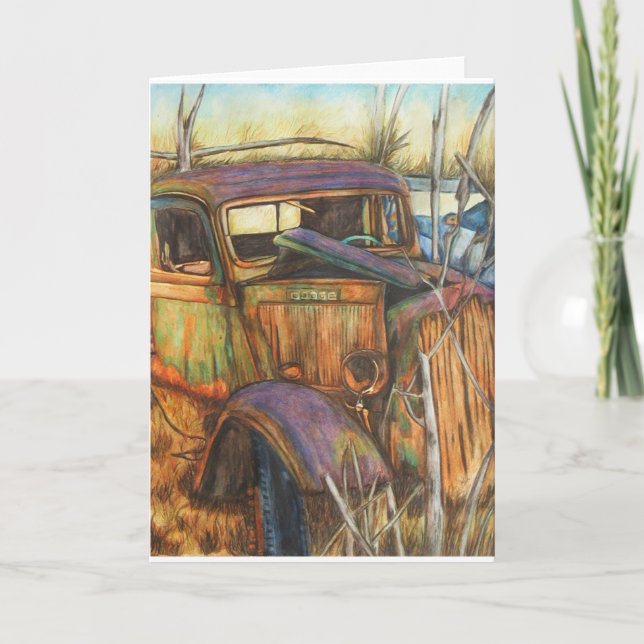 This Ole Truck Fine Art Cards (Front)