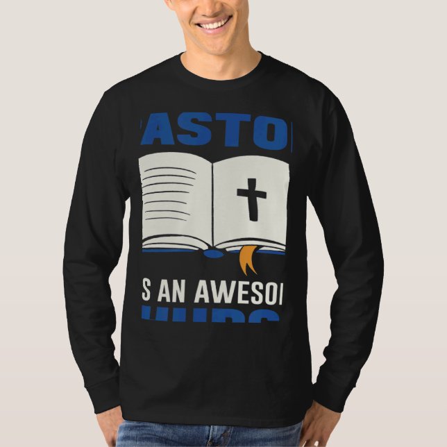 This Pastor Has An Awesome Congregation Pastor App T-Shirt (Front)