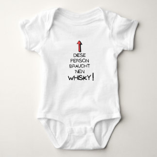 This person needs a Whisky | Whiskey Baby Bodysuit