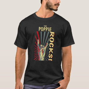 This Poppie Rocks Vintage Retro Concert 70s 80s Fu T-Shirt