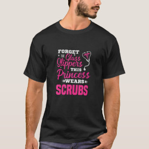 THIS PRINCESS WEAR SCRUBS NURSE ONCOLOGY MEDICAL A T-Shirt
