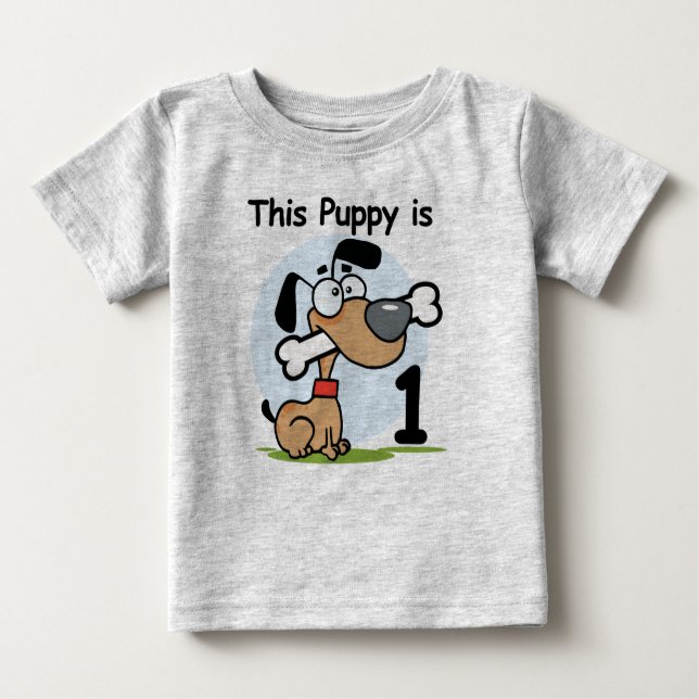 This Puppy 1st Birthday T shirts and Gifts (Front)
