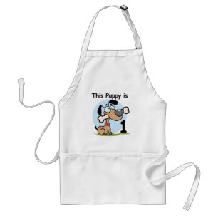 This Puppy 1st Birthday T shirts and Gifts Standard Apron