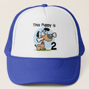 This Puppy 2nd Birthday T shirts and Gifts Trucker Hat