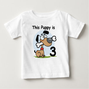This Puppy 3rd Birthday T-shirts and Gifts