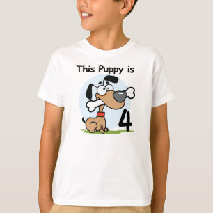 This Puppy 4th Birthday Tshirts and Gifts