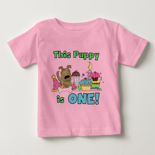 This Puppy is One Tshirts and Gifts (Front)